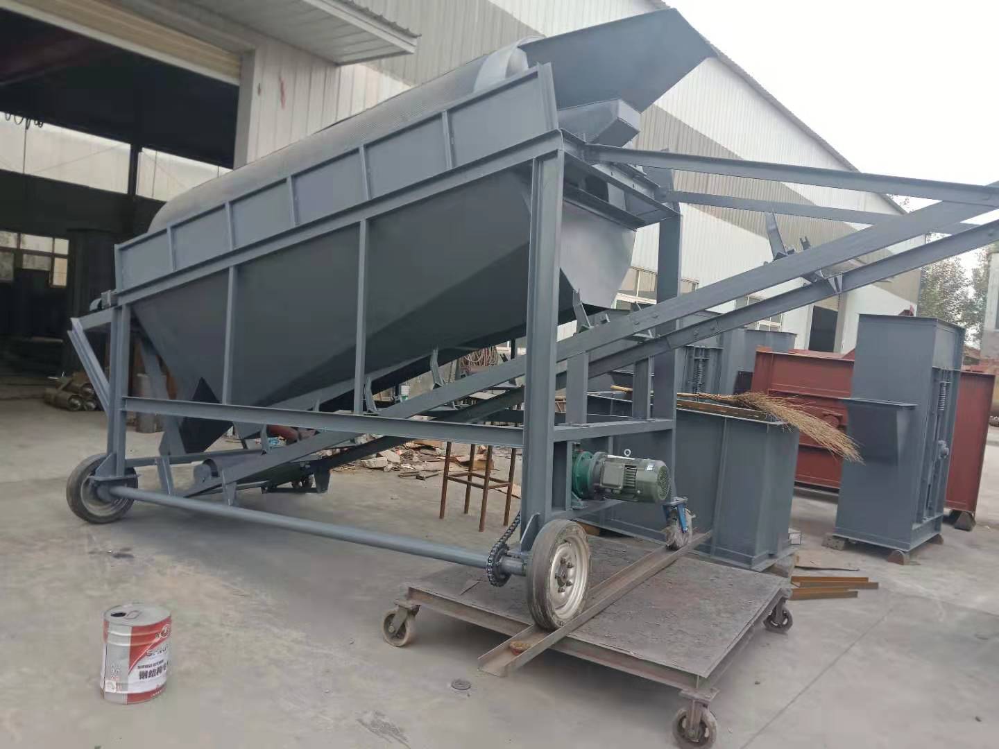 不銹鋼<a href='http://m.826624.com' title='滾筒篩' target='_blank'>滾筒篩</a>在槐米加工工藝中的應(yīng)用