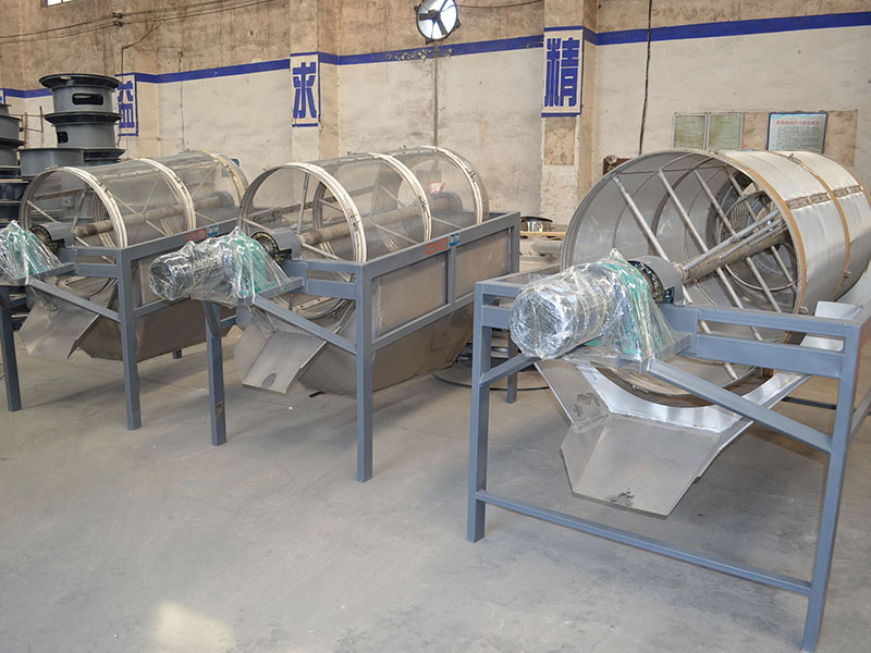 滾筒篩分機 滾筒篩沙機 滾筒篩分機工作原理(旋轉滾筒篩斗)